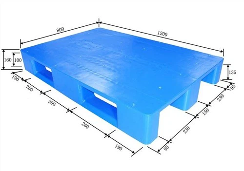 HDPE Pall 3 Skids Euro Plastic Pall