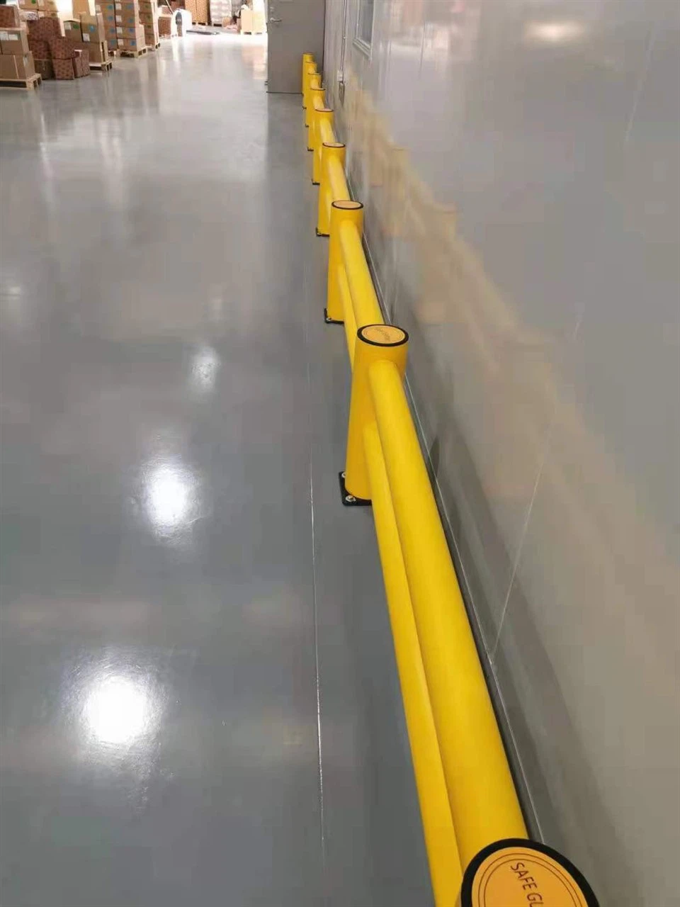 Flexible Plastic Pedestrian Barrier
