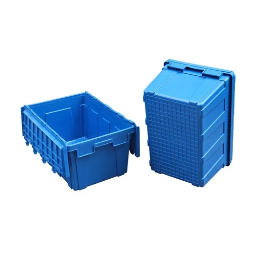 Vippeinnsats i plast logistikkboks